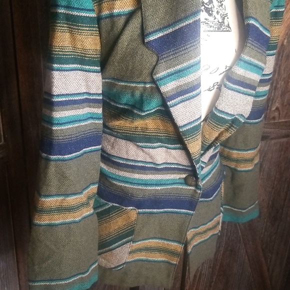 Blair-Vintage Blazer-Awesome Southwestern Style-Sz. 12 AVG - Picture 3 of 12